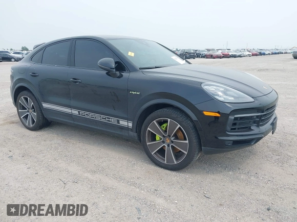 2020 Porsche Cayenne E-Hybrid z VIN WP1BE2AY6LDA55011, wystawiony jako IAAI lot #42242767 z przebiegiem 41 568 mil mil oraz . Historia ofert i sprzedaży dostępna na DreamBid. Obrazek 1.