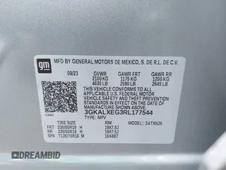 2024 GMC Terrain Denali с VIN 3GKALXEG3RL177544, выставлен на аукционе IAAI как лот 42549462 с пробегом 12 678 миль миль и . История ставок и продаж доступна на DreamBid. Изображение 9.