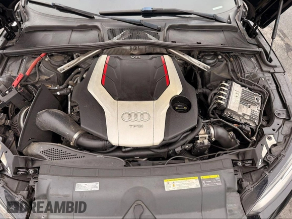 2018 Audi S5 Premium Plus with VIN WAUP4AF59JA077177, listed as a IAAI auction lot 42218794 with 86,654 mi miles and . Bid and sale history available at DreamBid. Image 10.