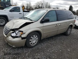 2005 Chrysler Town & Country Limited with VIN 2C8GP64L65R365778, listed as a Copart auction lot 48703175 with Not Provided miles and Salvage Title. Bid and sale history available at carsss.com. Image 1.