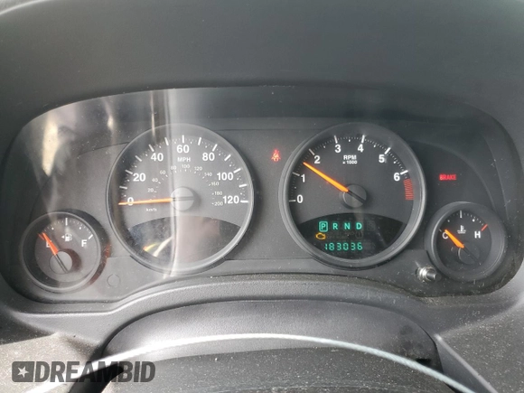 2011 Jeep Patriot Latitude with VIN 1J4NT1GBXBD178336, listed as a Copart auction lot 56512915 with 183,036 mi miles and Clean Title. Bid and sale history available at DreamBid. Image 9.