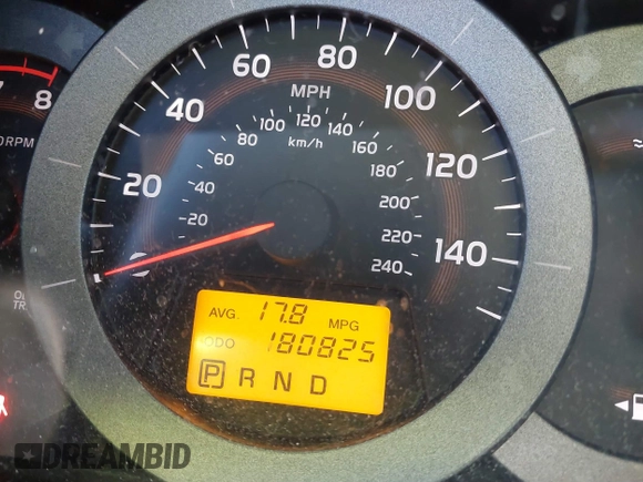 2010 Toyota RAV4 Ltd with VIN JTMDK4DV5AD012826, listed as a IAAI auction lot 41763488 with 180,825 mi miles. Bid and sale history available at carsss.com. Image 16.