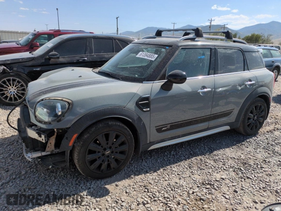2017 MINI Countryman Cooper z VIN WMZYV5C36H3E01475, wystawiony jako Copart lot #61394885 z przebiegiem 64 653 mil mil oraz Szkoda całkowita • Salvage title. Historia ofert i sprzedaży dostępna na DreamBid. Obrazek 1.