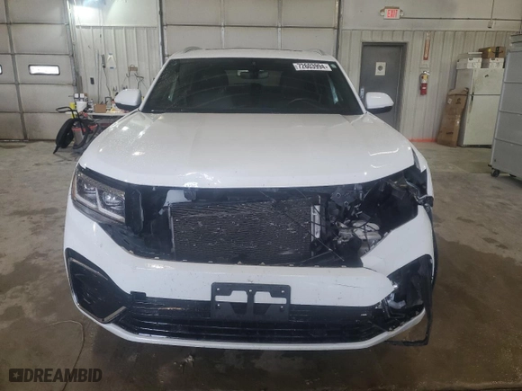 2021 Volkswagen Atlas Cross Sport 3.6L V6 SEL with VIN 1V2SE2CA5MC231585, listed as a Copart auction lot 72603994 with 57,001 mi miles and Salvage Title. Bid and sale history available at carsss.com. Image 5.