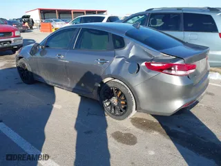 2018 Kia Optima S with VIN 5XXGT4L30JG179241, listed as a IAAI auction lot 41351789 with 176,813 mi miles. Bid and sale history available at carsss.com. Image 3.