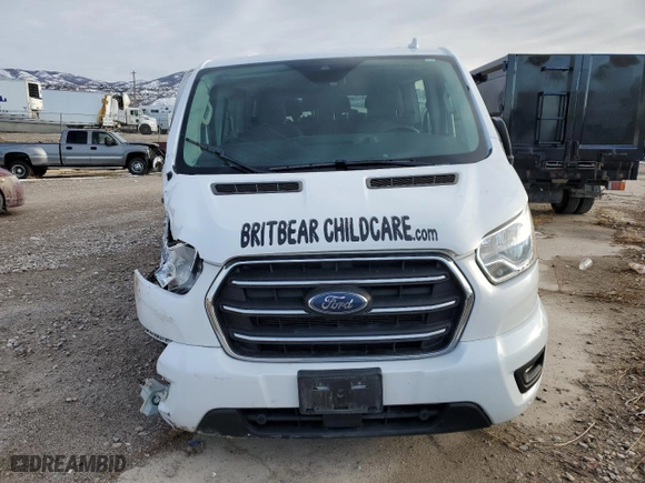 2020 Ford Transit Passenger Wagon XL with VIN 1FBAX2Y80LKA23488, listed as a Copart auction lot 88661675 with 74,573 mi miles and Salvage Title. Bid and sale history available at carsss.com. Image 5.