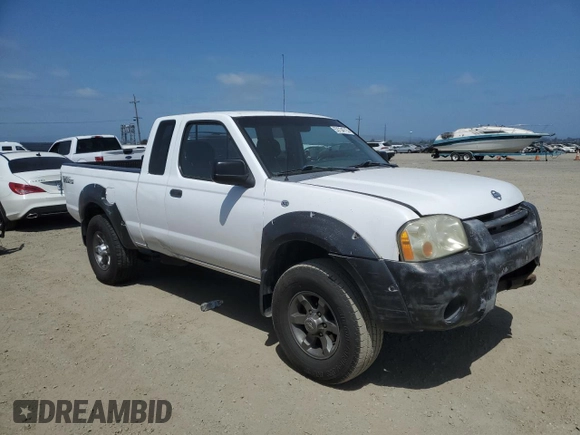 2001 Nissan Frontier SE Desert Runner with VIN 1N6ED26T41C358948, listed as a Copart auction lot 53734715 with 183,158 mi miles and Salvage title. Bid and sale history available at DreamBid. Image 4.