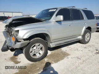 2000 Toyota 4Runner SR5 with VIN JT3GN86R8Y0151608, listed as a Copart auction lot 45492285 with 323,093 mi miles and Salvage Title. Bid and sale history available at DreamBid. Image 1.