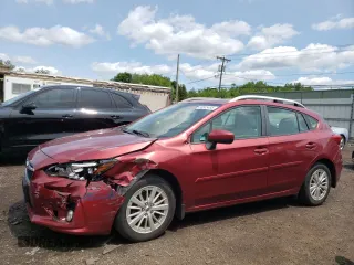 2018 Subaru Impreza Premium z VIN 4S3GTAD65J3722705, wystawiony jako Copart lot #58803485 z przebiegiem 116 047 mil mil oraz Szkody całkowita. Historia ofert i sprzedaży dostępna na DreamBid. Obrazek 1.