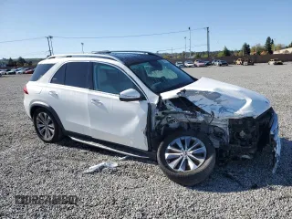 2022 Mercedes-Benz GLE 450 with VIN 4JGFB5KB1NA602144, listed as a Copart auction lot 51381415 with 41,957 mi miles and Salvage title. Bid and sale history available at DreamBid. Image 4.