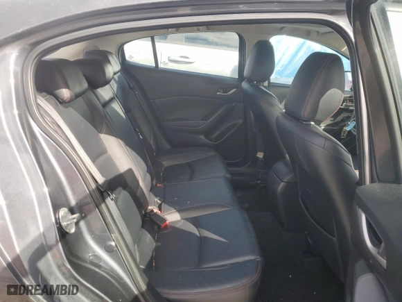 2016 Mazda Mazda3 i Grand Touring with VIN JM1BM1N78G1298536, listed as a Copart auction lot 48744945 with 81,593 mi miles and Salvage Title. Bid and sale history available at carsss.com. Image 10.