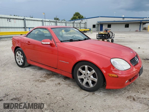 2001 Mercedes-Benz SLK 230 Kompressor с VIN WDBKK49F31F222806, выставлен на аукционе Copart как лот 58704015 с пробегом 128 695 миль миль и Списание • Salvage title. История ставок и продаж доступна на DreamBid. Изображение 4.