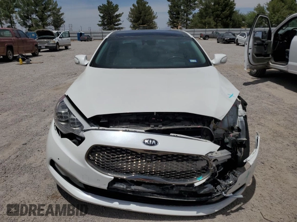 2017 Kia K900 Luxury z VIN KNALW4D4XH6035683, wystawiony jako Copart lot #55470545 z przebiegiem 93 275 mil mil oraz Szkoda całkowita • Salvage title. Historia ofert i sprzedaży dostępna na DreamBid. Obrazek 5.