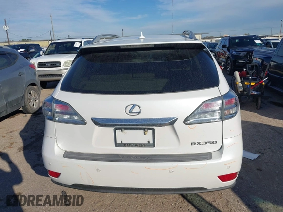 2011 Lexus RX 350 with VIN 2T2ZK1BA5BC058090, listed as a IAAI auction lot 41312625 with 188,122 mi miles. Bid and sale history available at carsss.com. Image 16.