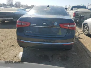 2014 Kia Cadenza Premium with VIN KNALN4D76E5128795, listed as a Copart auction lot 44547174 with 177,219 mi miles and Salvage Title. Bid and sale history available at carsss.com. Image 6.
