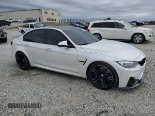 2016 BMW M3 with VIN WBS8M9C55G5D31412, listed as a Copart auction lot 47805125 with 60,835 mi miles and Clean title. Bid and sale history available at DreamBid. Image 4.