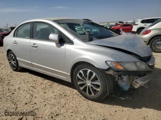 2010 Honda Civic Sdn LX with VIN 2HGFA1F51AH538916, listed as a Copart auction lot 50002075 with 64,438 mi miles and Clean Title. Bid and sale history available at carsss.com. Image 4.