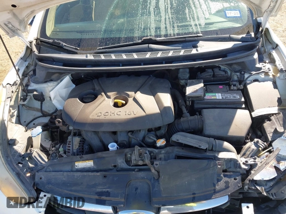2011 Hyundai Elantra GLS with VIN 5NPDH4AE2BH002849, listed as a IAAI auction lot 41641610 with 186,923 mi miles. Bid and sale history available at carsss.com. Image 10.