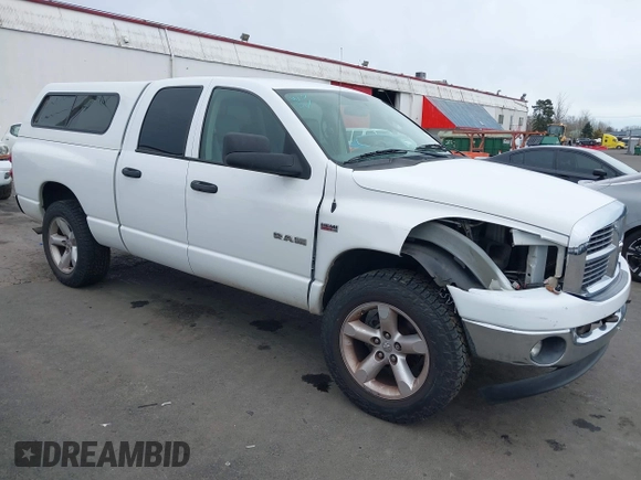 2008 Dodge 1500 SLT with VIN 1D7HU18258J231409, listed as a IAAI auction lot 41627216 with 119,838 mi miles. Bid and sale history available at carsss.com. Image 1.
