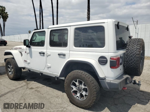2020 Jeep Wrangler Unlimited Rubicon с VIN 1C4HJXFN7LW126286, выставлен на аукционе Copart как лот 50205125 с пробегом Не указан миль и Списание • Salvage title. История ставок и продаж доступна на DreamBid. Изображение 2.