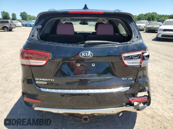 2017 Kia Sorento SX with VIN 5XYPKDA52HG228405, listed as a Copart auction lot 64963725 with 91,079 mi miles and Clean title. Bid and sale history available at DreamBid. Image 6.