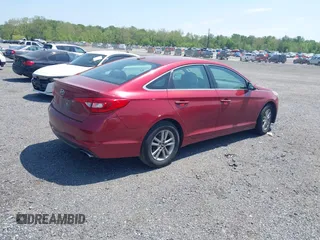 2016 Hyundai Sonata SE with VIN 5NPE24AF0GH426827, listed as a IAAI auction lot 42163411 with 120,294 mi miles and . Bid and sale history available at carsss.com. Image 4.