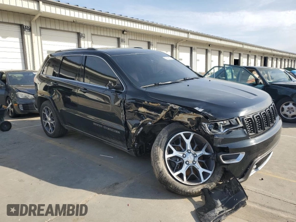 2018 Jeep Grand Cherokee Limited with VIN 1C4RJFBT7JC237907, listed as a Copart auction lot 52303675 with 72,900 mi miles and Salvage title. Bid and sale history available at DreamBid. Image 4.