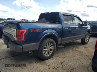 2017 Ford F-150 XL with VIN 1FTEW1EF2HFA92356, listed as a Copart auction lot 60328435 with 147,525 mi miles and Salvage title. Bid and sale history available at DreamBid. Image 3.