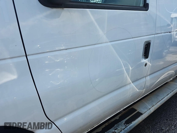 2014 Ford Econoline Cargo Commercial with VIN 1FTNE2EW0EDA53278, listed as a IAAI auction lot 42854412 with 188,803 mi miles and . Bid and sale history available at DreamBid. Image 4.