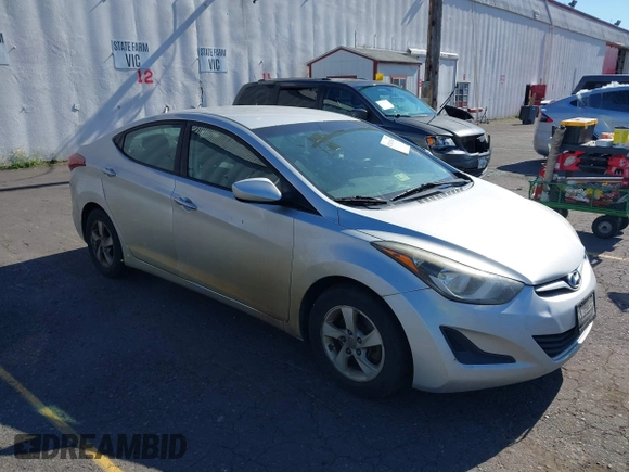 2015 Hyundai Elantra SE with VIN 5NPDH4AE0FH581281, listed as a IAAI auction lot 42762916 with 131,187 mi miles and . Bid and sale history available at DreamBid. Image 1.