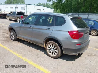 2013 BMW X3 xDrive28i z VIN 5UXWX9C50D0A17020, wystawiony jako IAAI lot #42457545 z przebiegiem 191 206 mil mil oraz . Historia ofert i sprzedaży dostępna na DreamBid. Obrazek 3.