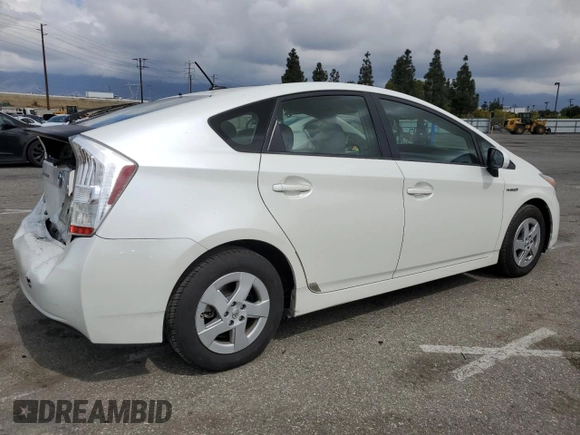 2010 Toyota Prius II with VIN JTDKN3DU3A1303178, listed as a Copart auction lot 51380195 with 131,723 mi miles and Salvage Title. Bid and sale history available at DreamBid. Image 3.