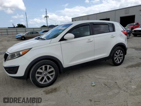 2016 Kia Sportage LX with VIN KNDPB3AC2G7871857, listed as a Copart auction lot 51320345 with 155,057 mi miles and Salvage Title. Bid and sale history available at carsss.com. Image 1.