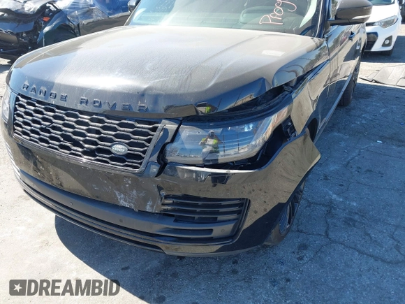 2019 Land Rover Range Rover HSE with VIN SALGS2SV8KA547178, listed as a IAAI auction lot 41544820 with 50,257 mi miles and . Bid and sale history available at DreamBid. Image 6.