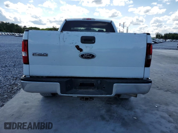 2005 Ford F-150 XLT with VIN 1FTPX12555NA74355, listed as a Copart auction lot 55799465 with 137,216 mi miles and Salvage title. Bid and sale history available at DreamBid. Image 6.