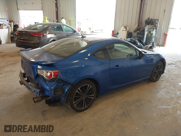 2013 Subaru BRZ Limited с VIN JF1ZCAC14D1605993, выставлен на аукционе IAAI как лот 42411581 с пробегом 123 911 миль миль и . История ставок и продаж доступна на DreamBid. Изображение 4.