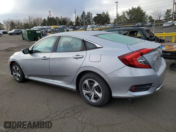 2019 Honda Civic Sedan LX with VIN 19XFC2F64KE026619, listed as a Copart auction lot 47967005 with 102,995 mi miles and Salvage Title. Bid and sale history available at carsss.com. Image 2.