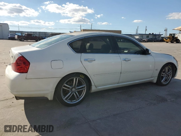 2007 Infiniti M Sport with VIN JNKAY01E67M309867, listed as a Copart auction lot 73295664 with 165,064 mi miles and Salvage Title. Bid and sale history available at DreamBid. Image 3.