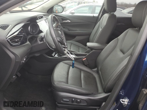 2023 Buick Encore GX Essence with VIN KL4MMGSL6PB096196, listed as a Copart auction lot 43538065 with 14,523 mi miles and Salvage title. Bid and sale history available at DreamBid. Image 7.