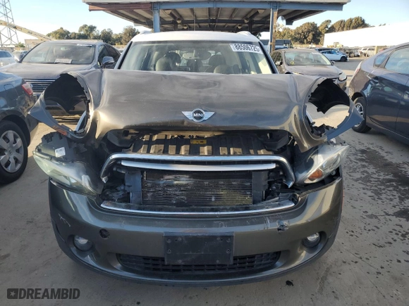 2013 MINI Cooper Countryman with VIN WMWZB3C55DWM08553, listed as a Copart auction lot 88506725 with 101,317 mi miles and Salvage Title. Bid and sale history available at carsss.com. Image 5.