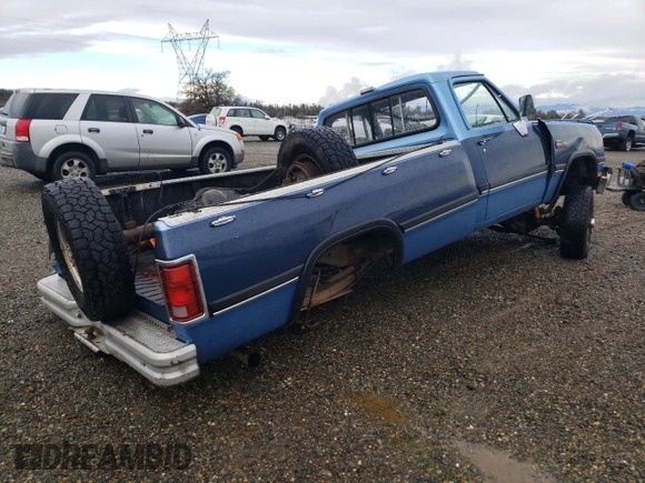 1991 Dodge D/W 250 with VIN 1B7KM26C9MS309339, listed as a Copart auction lot 85757714 with 206,828 mi miles and Salvage Title. Bid and sale history available at carsss.com. Image 3.