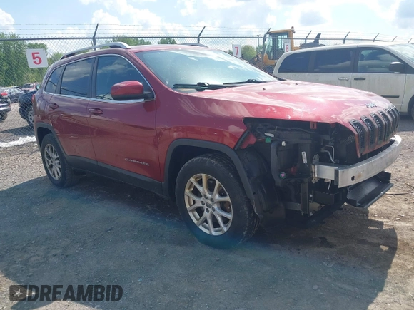 2016 Jeep Cherokee Latitude z VIN 1C4PJMCB9GW305472, wystawiony jako IAAI lot #42276395 z przebiegiem 112 621 mil mil oraz . Historia ofert i sprzedaży dostępna na DreamBid. Obrazek 1.