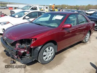 2004 Toyota Camry LE with VIN 4T1BE32K34U377605, listed as a IAAI auction lot 42107813 with 110,724 mi miles. Bid and sale history available at carsss.com. Image 18.