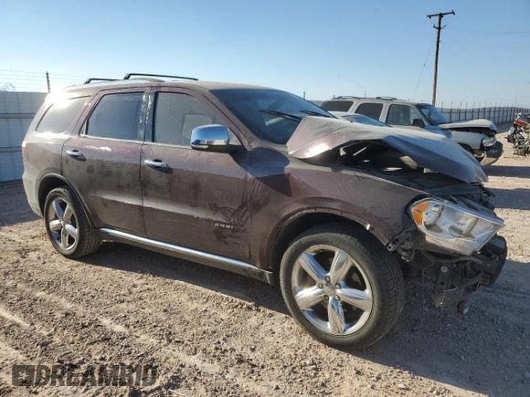2012 Dodge Durango Citadel with VIN 1C4SDHET0CC130328, listed as a Copart auction lot 74730864 with 186,392 mi miles and Salvage title. Bid and sale history available at DreamBid. Image 4.