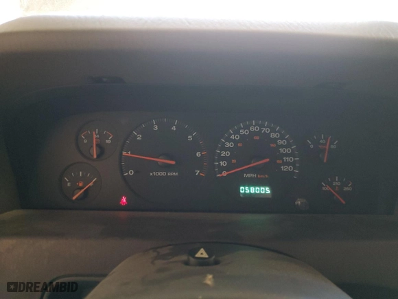 2001 Jeep Grand Cherokee Laredo with VIN 1J4GW48N41C557380, listed as a Copart auction lot 74080604 with 58,005 mi miles and Salvage Title. Bid and sale history available at carsss.com. Image 9.