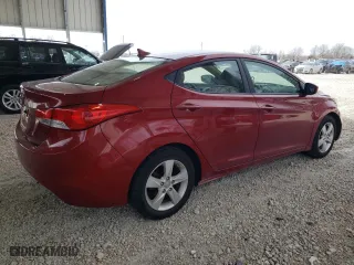 2012 Hyundai Elantra GLS with VIN KMHDH4AE3CU302841, listed as a Copart auction lot 49532255 with 127,808 mi miles and Salvage Title. Bid and sale history available at carsss.com. Image 3.