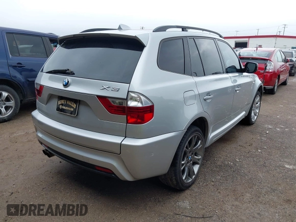 2010 BMW X3 xDrive30i with VIN WBXPC9C4XAWJ34105, listed as a IAAI auction lot 41709763 with 189,500 mi miles and . Bid and sale history available at DreamBid. Image 4.