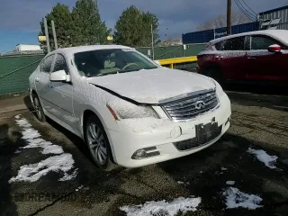 2009 Infiniti M with VIN JNKCY01F59M850803, listed as a Copart auction lot 51481445 with 171,188 mi miles and Salvage Title. Bid and sale history available at carsss.com. Image 10.