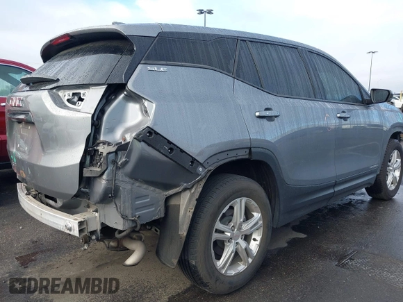 2019 GMC Terrain SLE with VIN 3GKALMEV9KL147404, listed as a IAAI auction lot 41763462 with 64,530 mi miles. Bid and sale history available at carsss.com. Image 4.