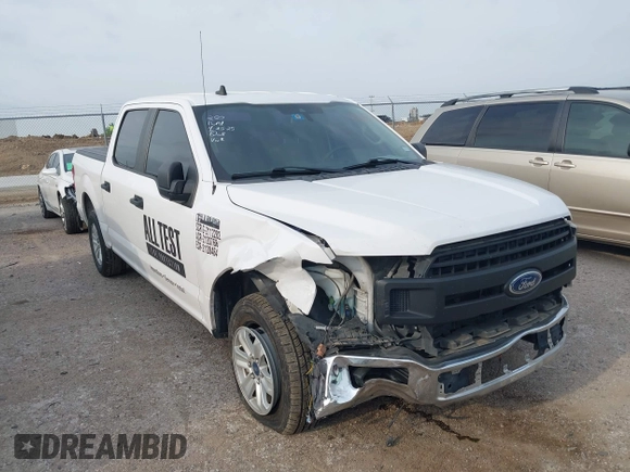 2020 Ford F-150 XL with VIN 1FTEW1CB7LKF25864, listed as a IAAI auction lot 42145041 with 116,651 mi miles and . Bid and sale history available at DreamBid. Image 1.